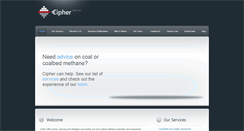 Desktop Screenshot of ciphercoal.com